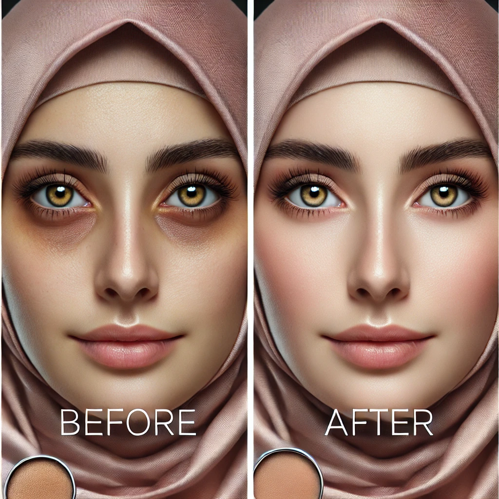 ابرة بلوم قبل وبعد